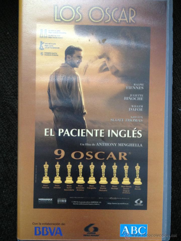 Cine: EL PACIENTE INGLES - VHS - Foto 1