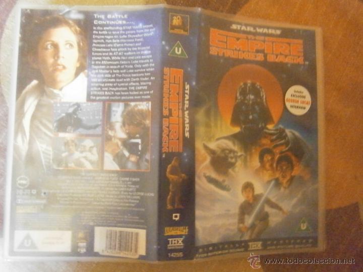 Cine: STAR WARS EMPIRE STRIKES BACK -VHS