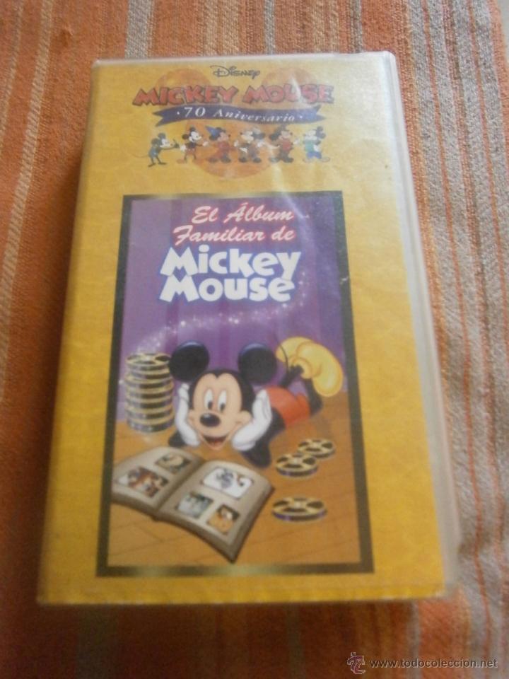 Cine: EL ALBUN FAMILIAR DE MICKEY MOUSE -VHS
