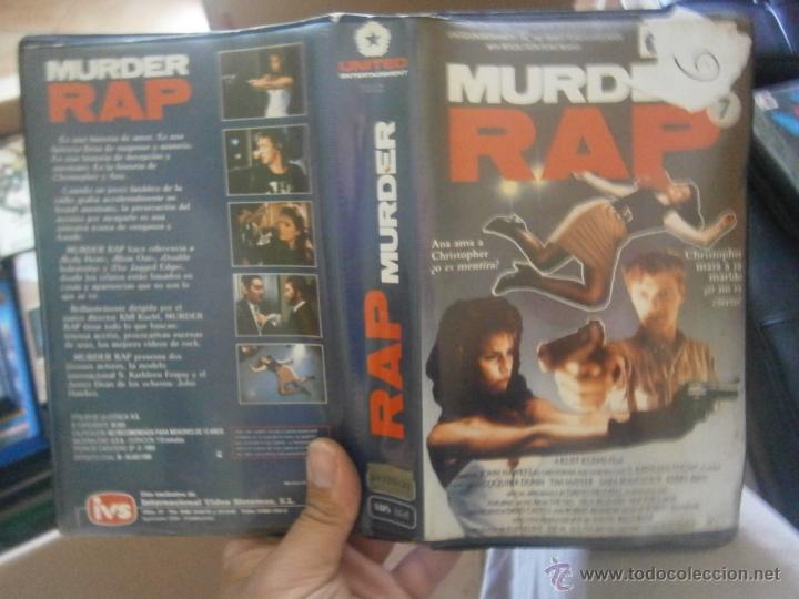 Cinema: MURDER RAP -VHS-VHS(VENTA MINIMA 10 EU--)