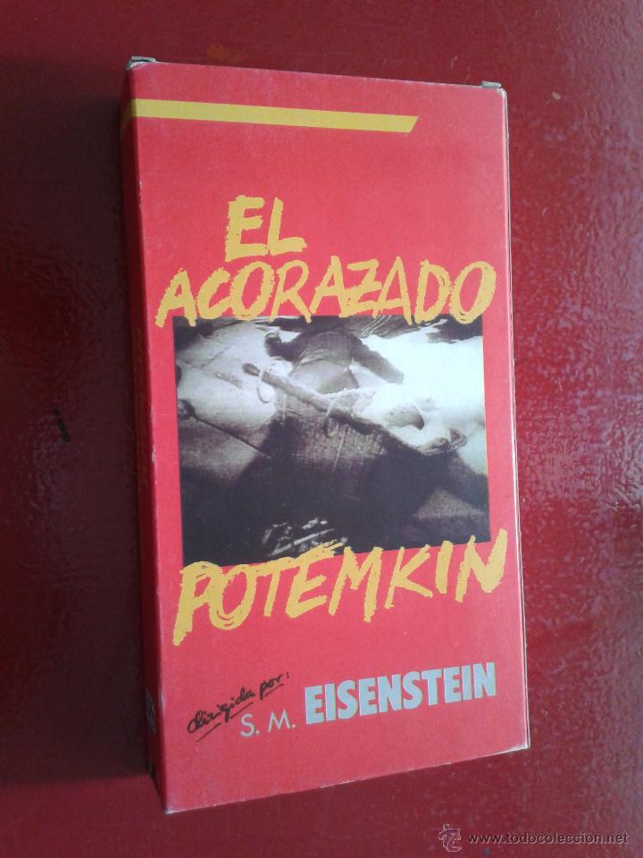 Cine: VHS Cambio 16 El acorazado Potemkin S. M Eisenstein cine sovi&eacute;tico revoluci&oacute;n rusa URSS