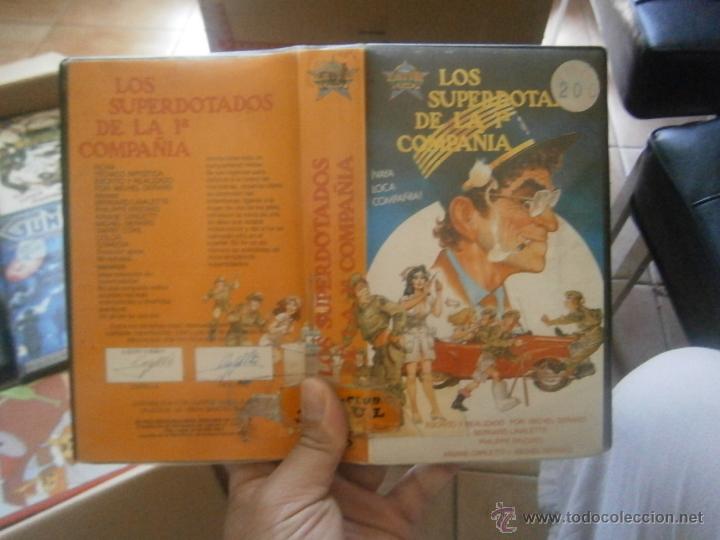 Cinema: LOS SUPER DOTADOS DE LA 1&ordm; COMPA&Ntilde;IA -VHS