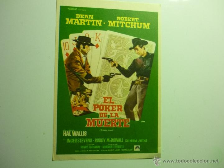Cine: programa el poker de la muerte.-dean martin - Foto 1