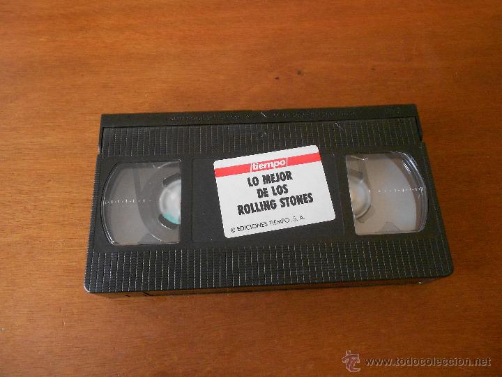 Cine: VHS LO MEJOR DE LOS ROLLING STONES (EDICIONES TIEMPO S.A.)