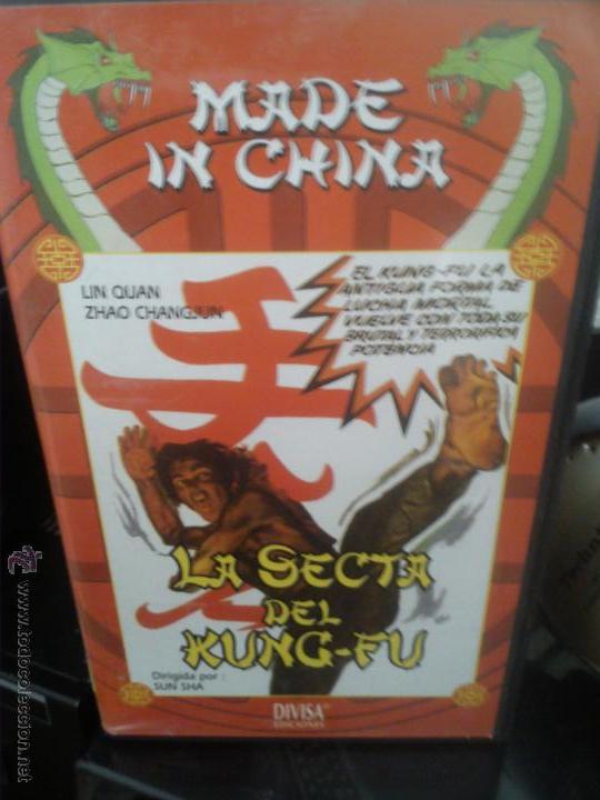 Cine: LA SECTA DEL KUNG FU---VHS---