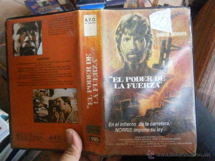 Cine: EL PODER DE LA FUERZA -VHS - Foto 1