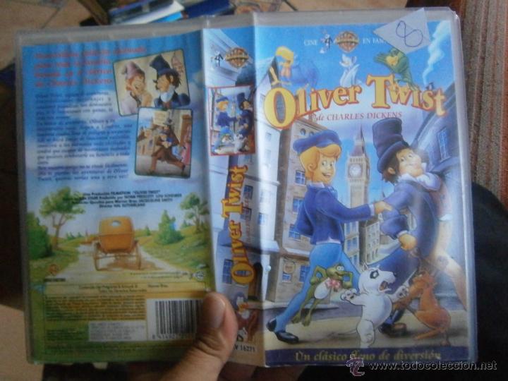 Cine: OLIVER TWIST DE CHARLES DICKENS -VHS