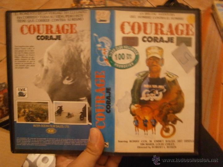 Cine: CORAJE -VHS - Foto 1