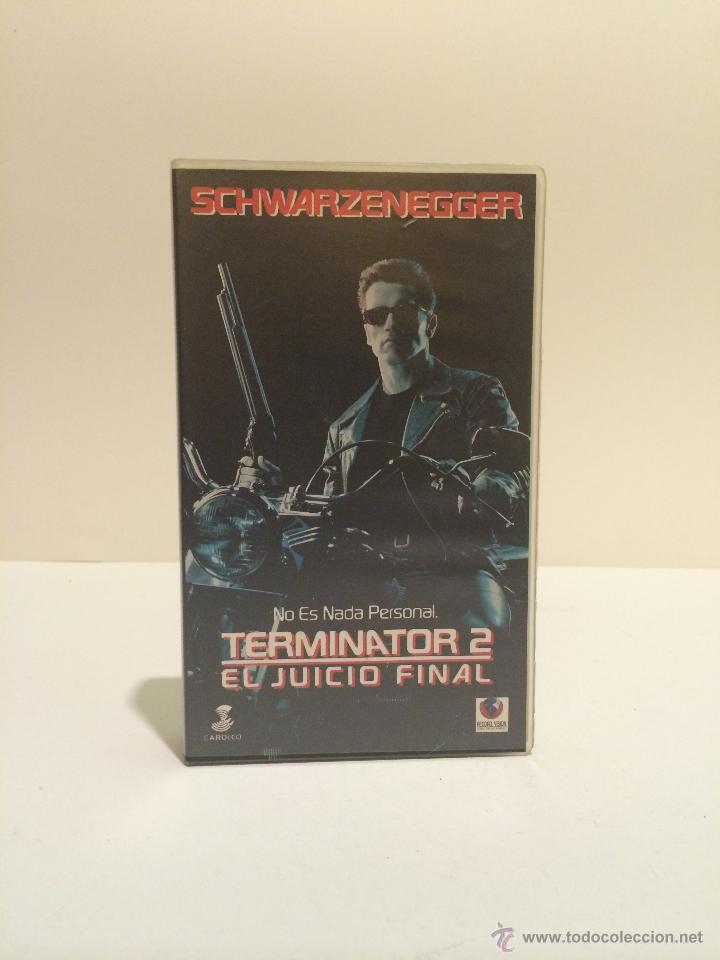 Cine: VHS TERMINATOR EL JUICIO FINAL (ARNOLD SCHWARZENEGGER) - Foto 1
