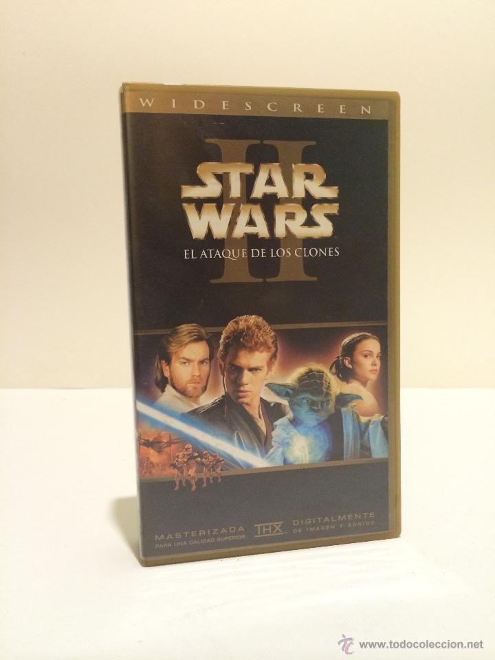 Cine: VHS STAR WARS EL ATAQUE DE LOS CLONES - Foto 1