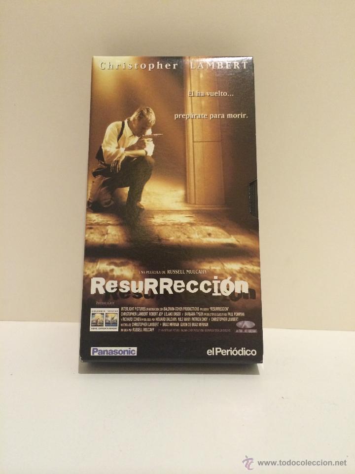 Cine: VHS RESURRECCION (CHRISTOPHER LAMBERT) - Foto 1
