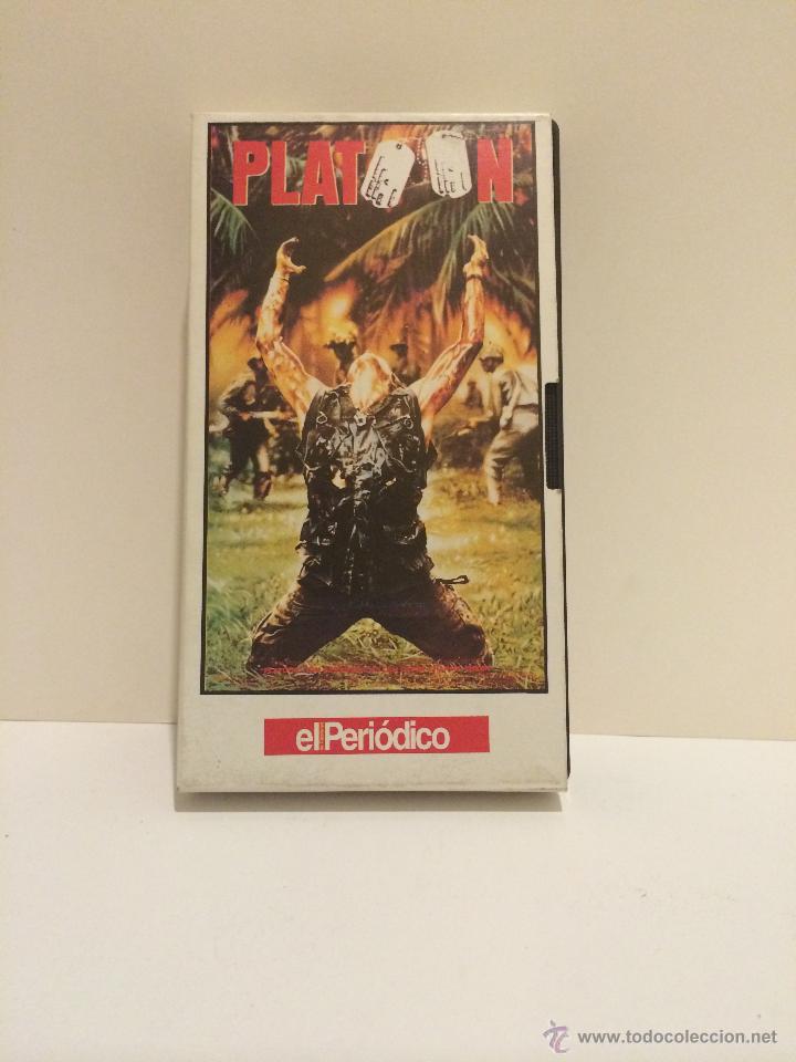 Cine: VHS PLATOON (OLIVER STONE) - Foto 1