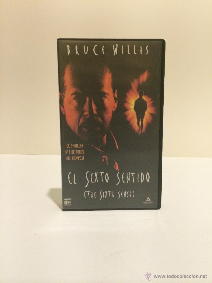 Cine: VHS EL SEXTO SENTIDO (BRUCE WILLIS) - Foto 1