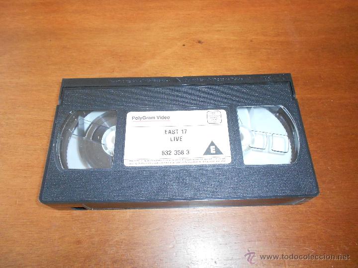 Kino: M&Uacute;SICA VHS: CONCIERTO DE EAST 17 LIVE