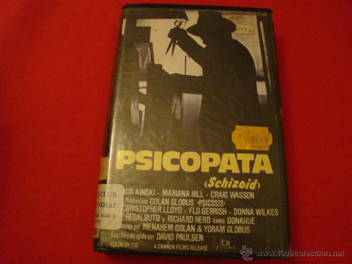 Cine: VHS - PSIC&Oacute;PATA - Foto 1