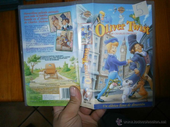 Cine: OLIVER TWIST DE CHARLES DICKENS -VHS5