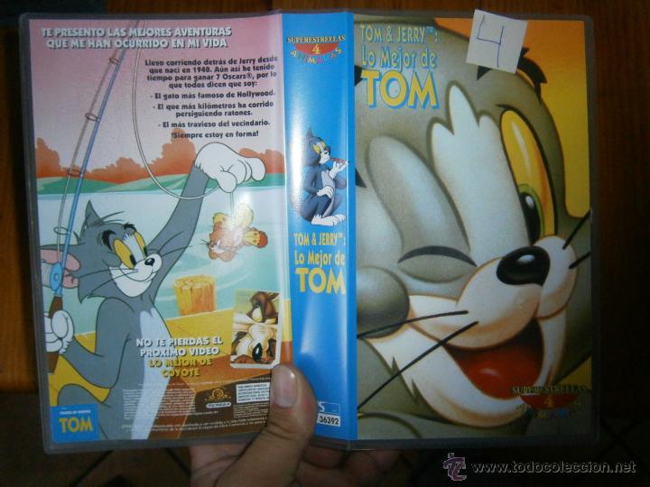 Cine: TOM&JERRY LO MEJOR DE TOM-VHS