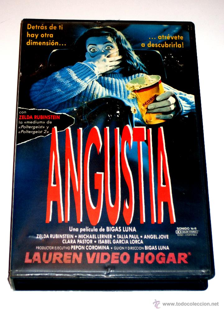 Angustia (1987) - bigas luna zelda rubinstein m - Vendido en Venta Directa  - 45980534