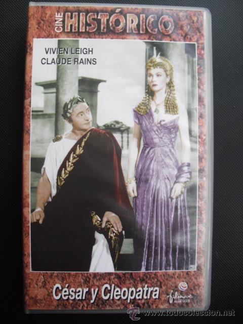 Cine: C&Eacute;SAR Y CLEOPATRA. GABRIEL PASCAL, 1945. VHS. - Foto 1