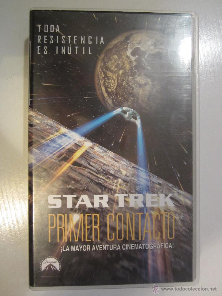 Cine: VHS STAR TREK PRIMER CONTACTO (LEER DESCRIPCI&Oacute;N)