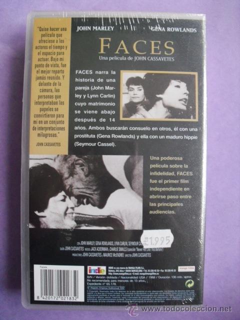 Cine: FACES. JOHN CASSAVETES, 1968. VHS, PRECINTADA. - Foto 2