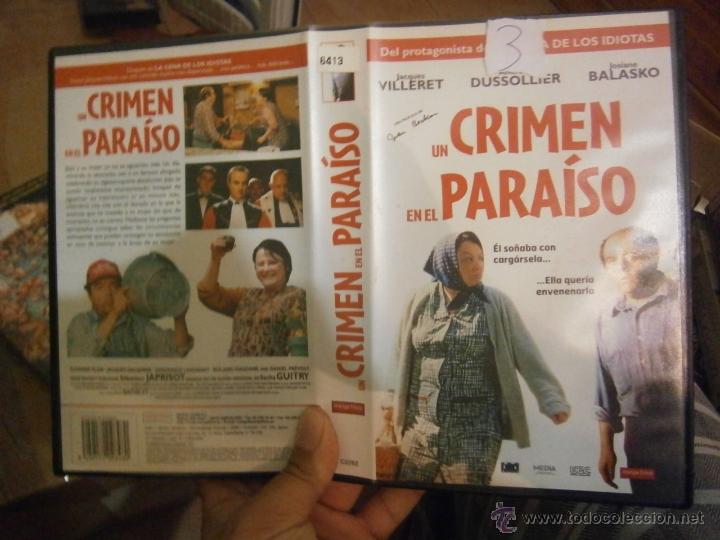Cinema: UN CRIMEN EN EL PARAISO-VHS
