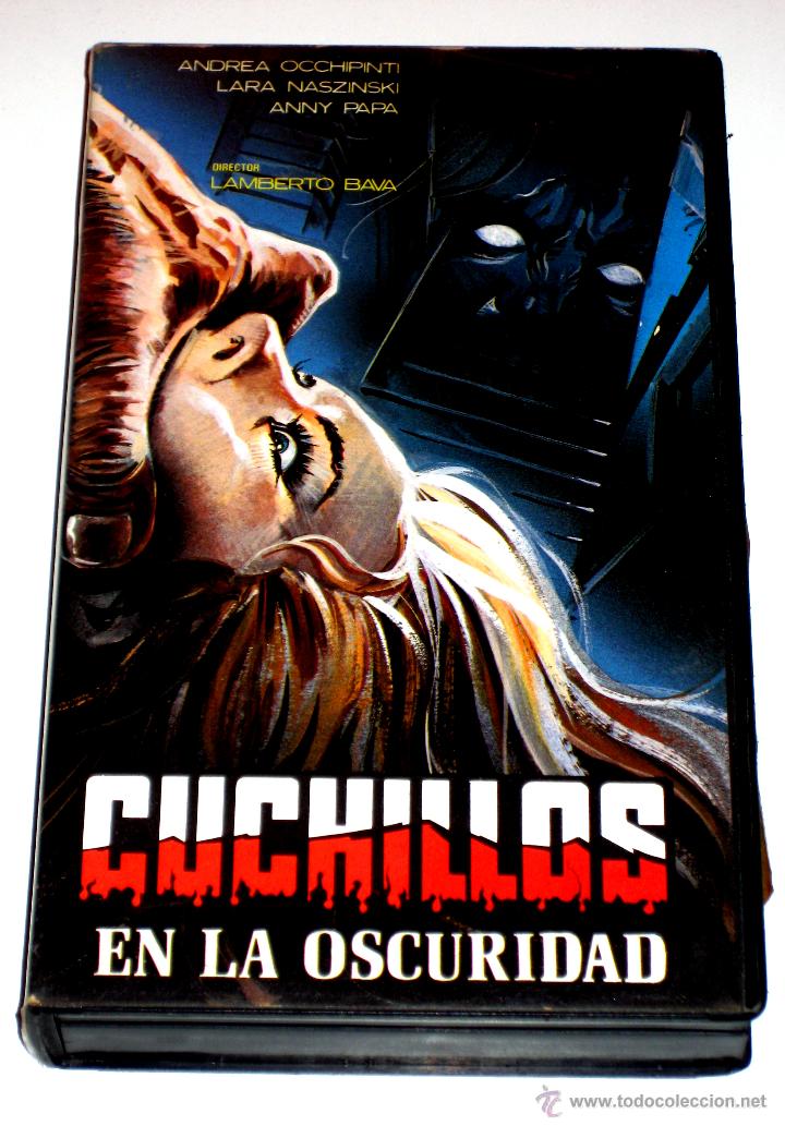 Cinema: Cuchillos En La Oscuridad (1983) - Lamberto Bava Andrea Occhipinti Fabiola Toledo VHS