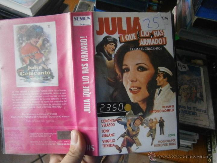 Cinema: JULIA QUE LIO AS ARMADO-VHS