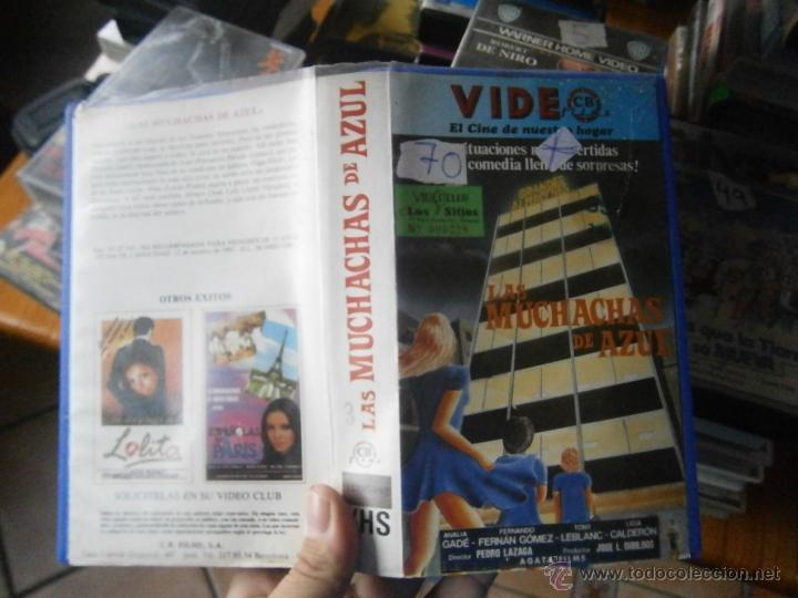 Cinema: LAS MUCHAChAS DE AZUL-VHS