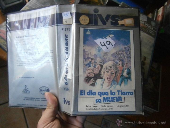 Cinema: EL DIA QUE LA TIERRASE MUEVA-VHS