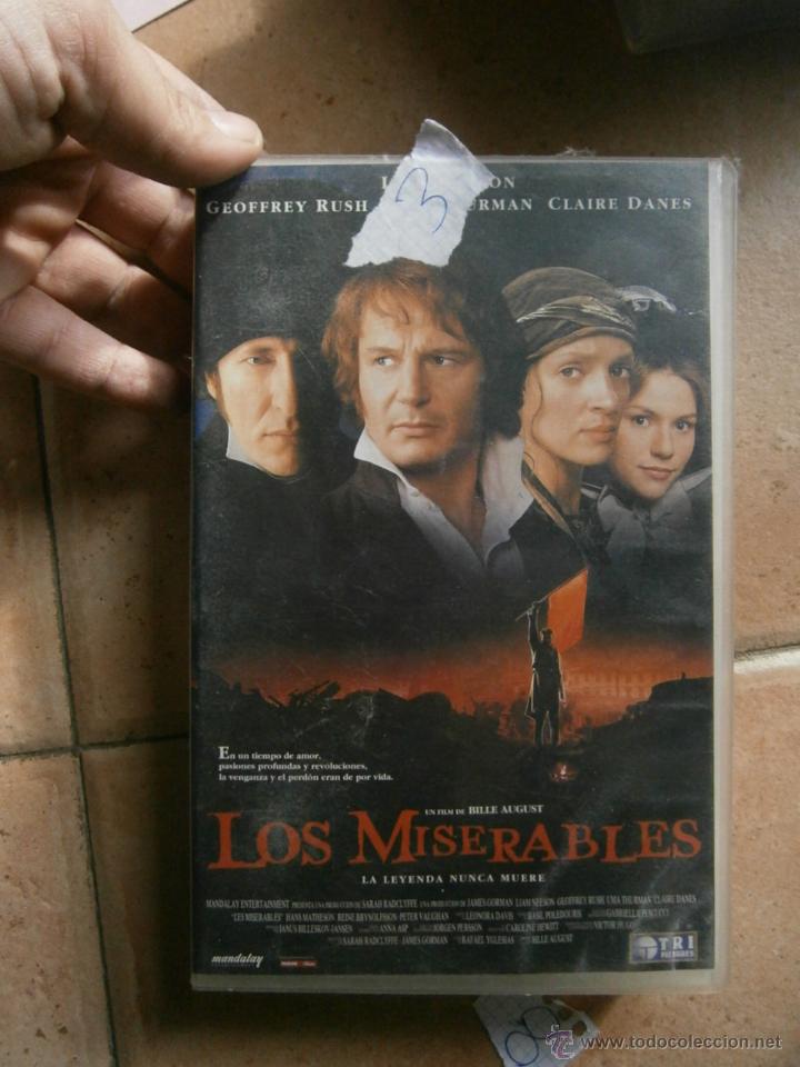Cine: LOS MISERABLES-VHS - Foto 1