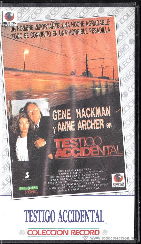 Cine: Testigo Accidental - VHS