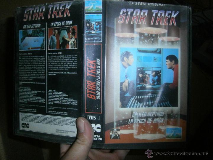 Cine: STAR TREK GALILEO SEPTIMO LA EPOCA DE AMOK-VHS(COMPRA MINIMA 10&euro;EUROS)