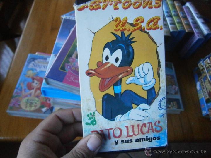 Cine: PATO LUCAS Y SUS AMIGOS -(CARTON)-VHS(COMPRA MINIMA 6 EU--)