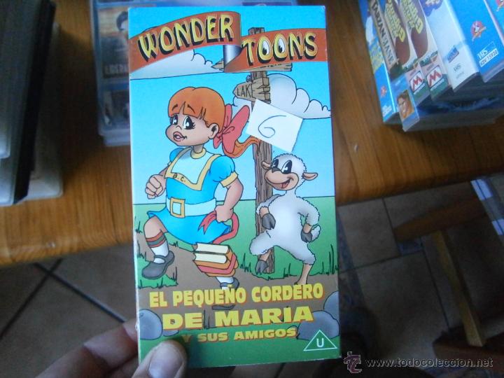 Cine: EL PEQUE&Ntilde;O CORDERO DE MARIA Y SUS AMIGOS-VHS(CARTON)