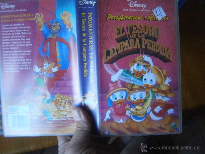 Kino: PATO AVENTURAS.. LA PELICULA (EL TESORO DE LA LAMPARA)-VHS(COMPRA MINIMA 6 EU--)