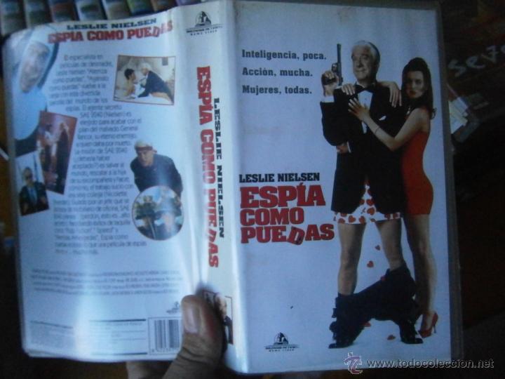Kino: ESPIA COMO PUEDAS-VHS(COMPRA MINIMA 10&euro; EU--)