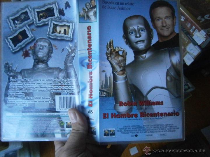 Kino: EL HOMBRE BICENTENARIO-VHS(COMPRA MINIMA 6 EU--)