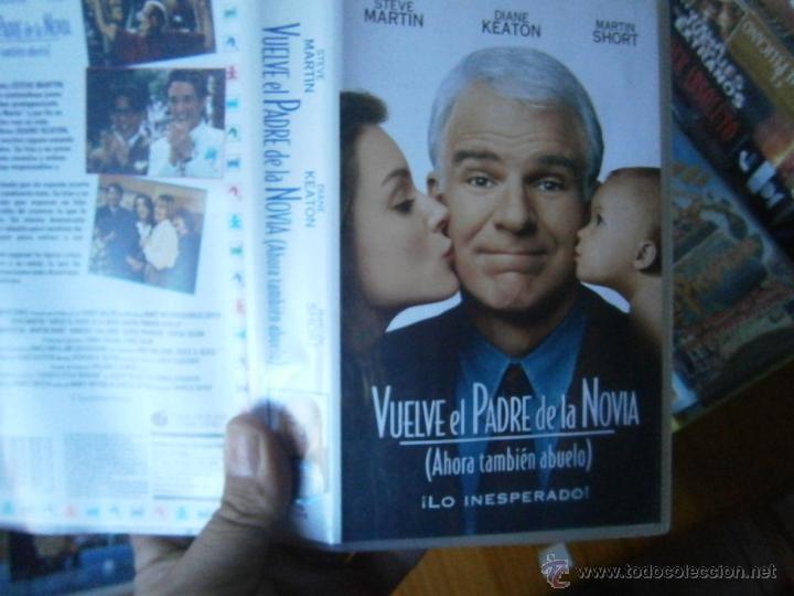 Kino: VUELBE EL PADRE DE LA NOVIA-VHS(COMPRA MINIMA 6 EU--)