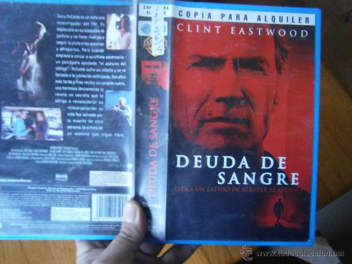 Kino: DEUDA DE SANGRE-VHS(COMPRA MINIMA 6 EU--)