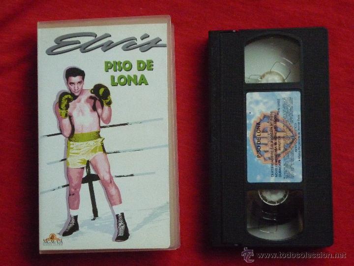 Cine: VHS- ''PISO DE LONA'' (KID GALAHAD)- ELVIS PRESLEY- A&Ntilde;O 1962 -PERFECTO ESTADO !! (LEER +)