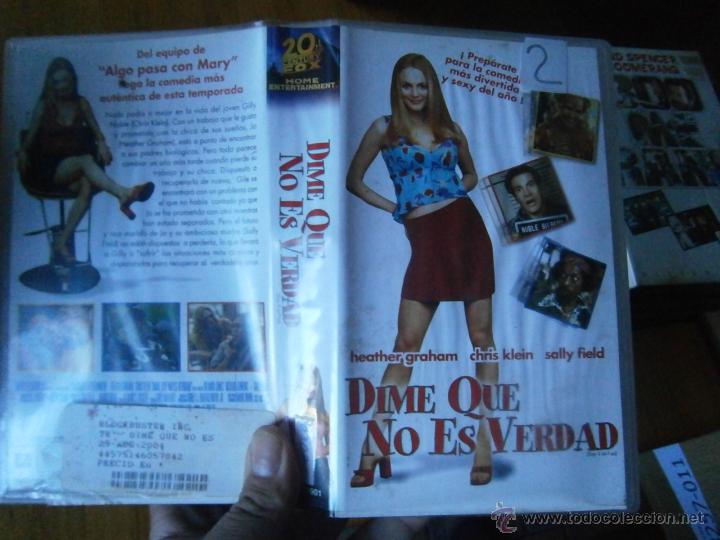 Kino: DIME QUE NO ES VERDAD-VHS(COMPRA MINIMA 10&euro; EU--)