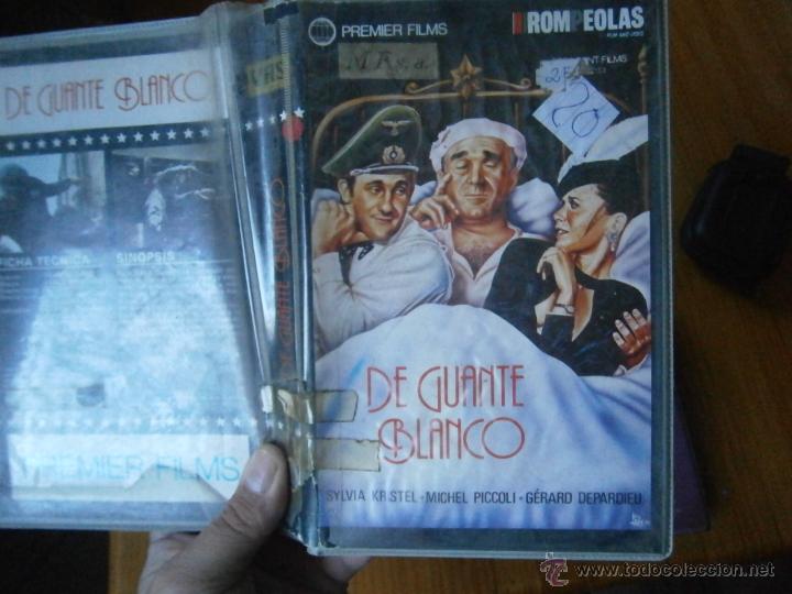 Kino: DE GUANTE BLANCO-VHS