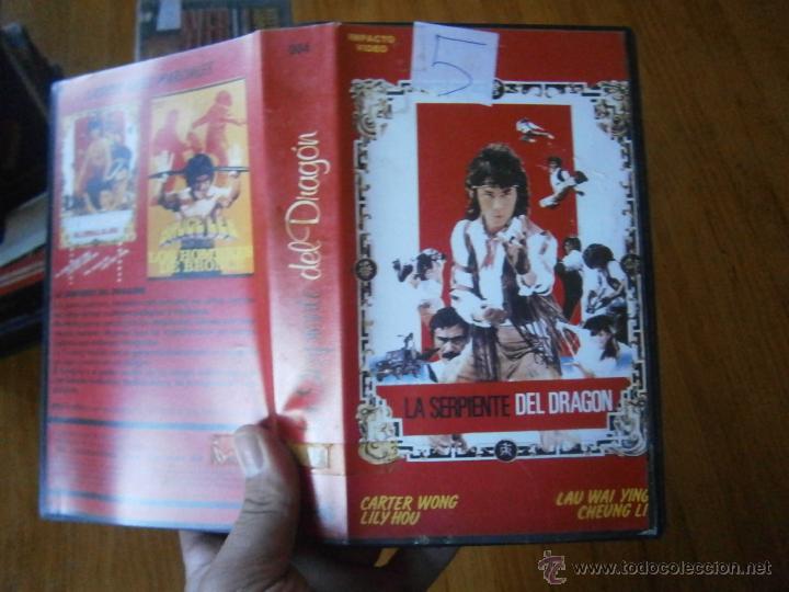 Cinema: LA SERPIENTE DEL DRAGON-VHS