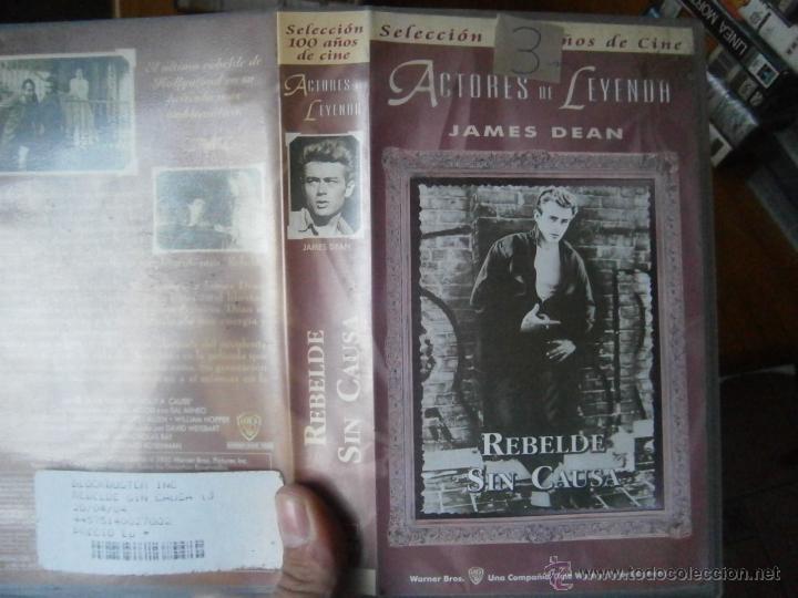 Cine: REBELDE SIN CAUSA-VHS - Foto 1