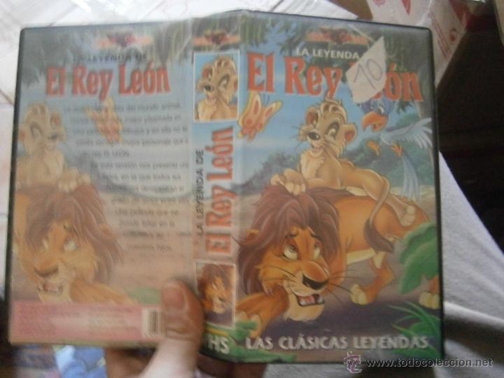 Cine: LA LEYENDA DEL REY LEON-VHS