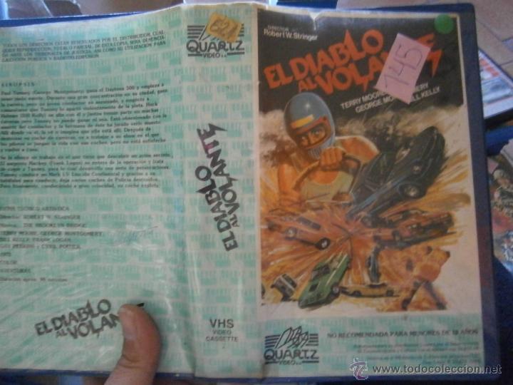 Cine: EL DIABLO AL VOLANTE-VHS vhs
