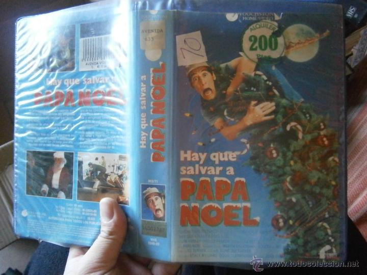 Cine: HAY QUE SALVAR A PAPA NOEL -VHS