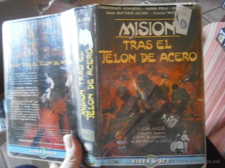 Cine: MISION TRAS EL TELOS DE ACERO-VHS