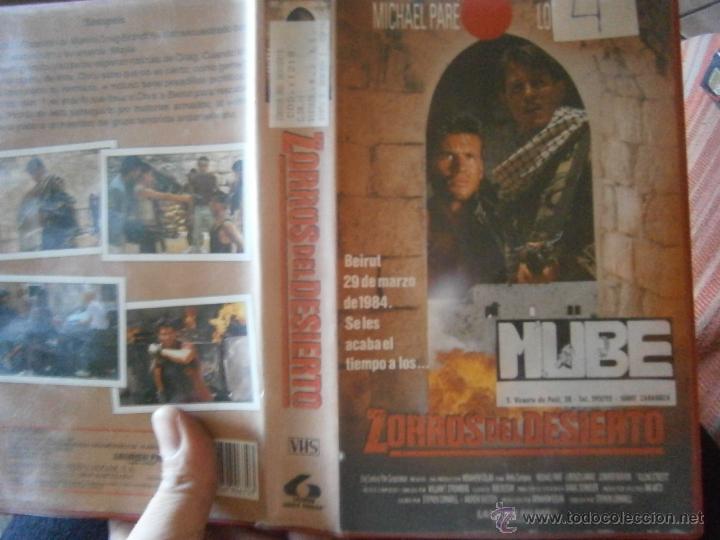 Cine: ZORROS DEL DESIERTO-VHS